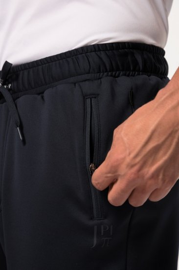 JAY-PI Tennis Tracksuit Pants Black - Pantalons/shorts de survêtement - Survêtement/jogging grandes tailles