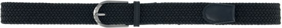 Ulla Popken Elastic Belt Black - Ceintures femme - 