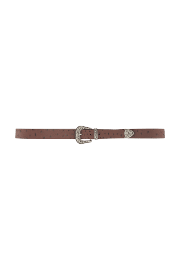 Ulla Popken Classic Belt Brown - Ceintures femme - 