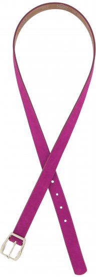 Ulla Popken Soft Suede Belt Purple - Ceintures femme - 
