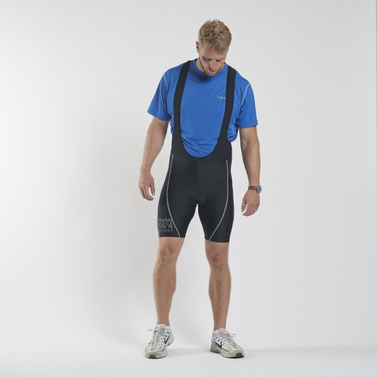 North Latitude Bike Shorts With Suspenders Black TALL - Sport & outdoor - Vêtements de sport grande taille 