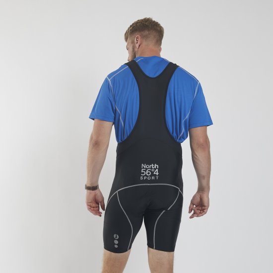 North Latitude Bike Shorts With Suspenders Black TALL - Sport & outdoor - Vêtements de sport grande taille 