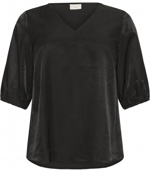 Kaffe Curve Ada Blouse Black - Chemisiers - 