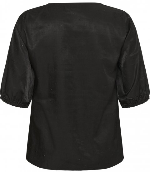 Kaffe Curve Ada Blouse Black - Chemisiers - 