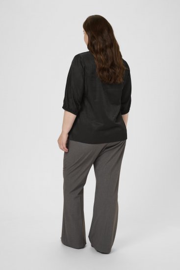 Kaffe Curve Ada Blouse Black - Chemisiers - 