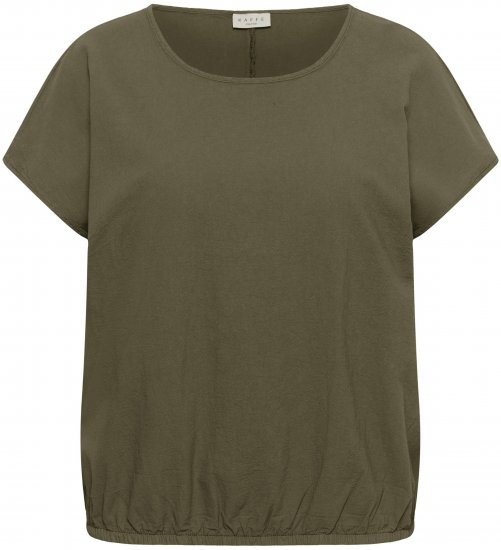 Kaffe Curve Nana Blouse à manches courtes Grape Leaf - Blouses et tuniques - 