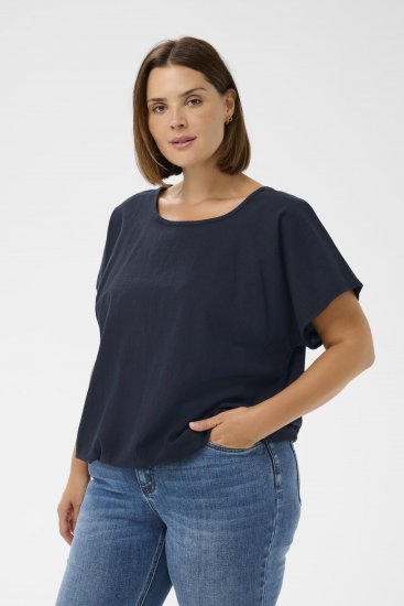 Kaffe Curve Nana Blouse à manches courtes - Blouses et tuniques - 