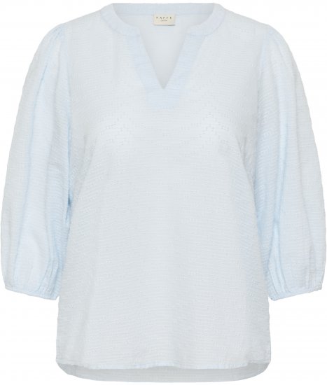 Kaffe Curve Penelopia Blouse Nantucket Breeze Blue - Chemisiers - 