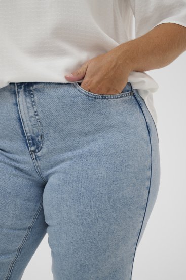 Kaffe Curve Mina Lace Blouse Chalk White - Blouses et tuniques - 