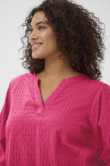Kaffe Curve Thea Blouse Beetroot Purple - Chemisiers - 