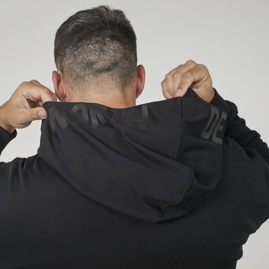 North Latitude 61325 Cardigan À Capuche Noir - Sweatshirts & hoodies - Sweatshirts/Hoodies grande taille homme