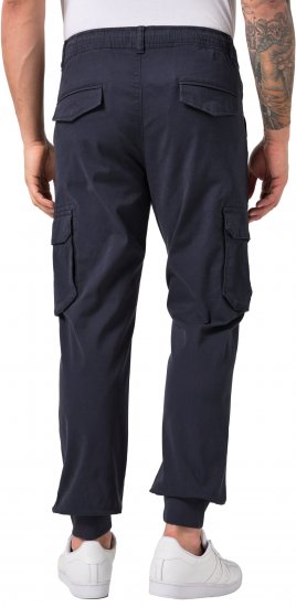 JP1880 Stretchy FLEXNAMIC Cargo Pants Navy - Pantalons cargo - Pantalon cargo hommes grandes tailles