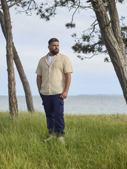 North Latitude 51141 Stretch Cargo Pants Navy - Jeans et pantalons - Jeans et Pantalons grande taille 