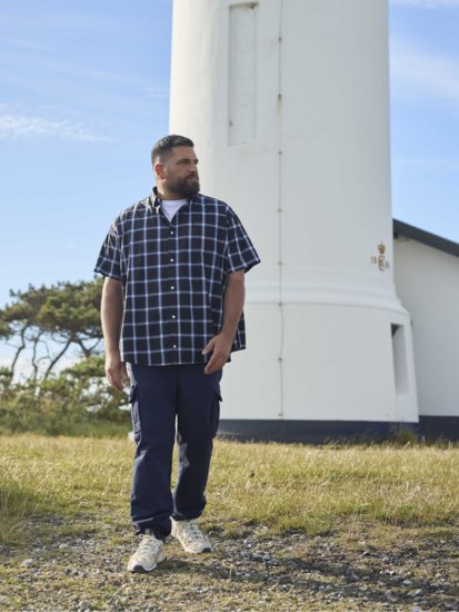 North Latitude 51141 Stretch Cargo Pants Navy - Jeans et pantalons - Jeans et Pantalons grande taille 