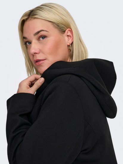 Only Carmakoma Sedona Light Coat Black - Manteaux d’hiver - 