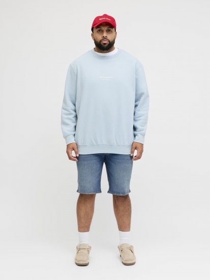 Jack & Jones Rick Original Regular Fit Shorts Blue - Shorts - Shorts hommes grande taille