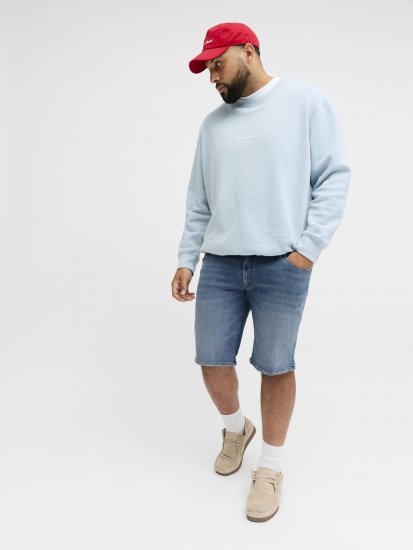 Jack & Jones Rick Original Regular Fit Shorts Blue - Shorts - Shorts hommes grande taille