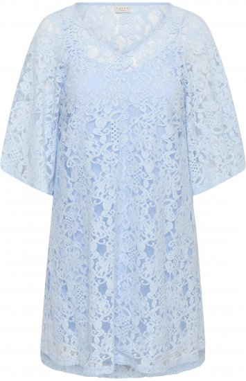 Kaffe Curve Lucy Dress Nantucket Breeze Blue - Robes midi - 