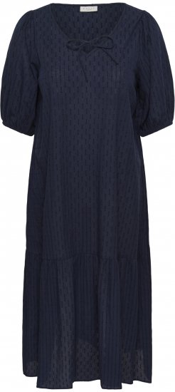 Kaffe Curve Thea Dress Midnight Marine - Robes maxi - 