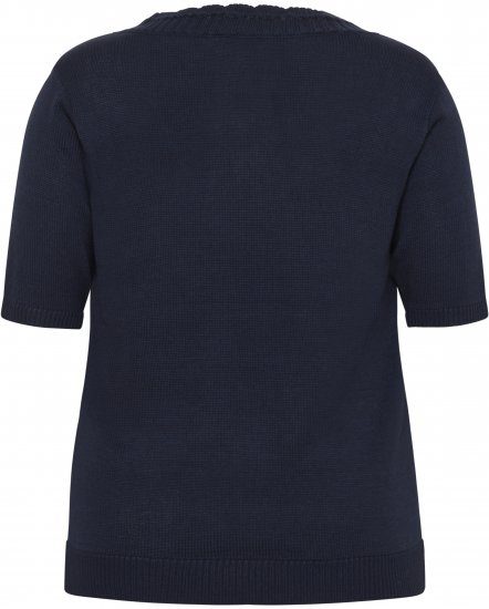 Kaffe Curve Leani Knitted Pullover Midnight Marine - Pulls en maille - 