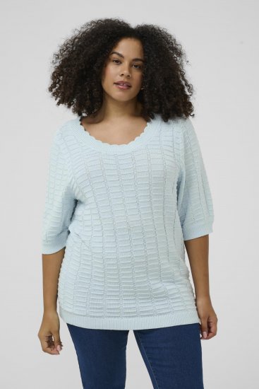 Kaffe Curve Lotia Pullover Nantucket Breeze Blue - Pulls en maille - 