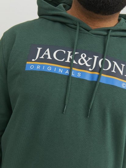 Jack & Jones Codyy Hoodie Green - Sweatshirts & hoodies - Sweatshirts/Hoodies grande taille homme