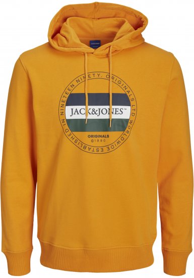 Jack & Jones Codyy Hoodie Yellow - Sweatshirts & hoodies - Sweatshirts/Hoodies grande taille homme