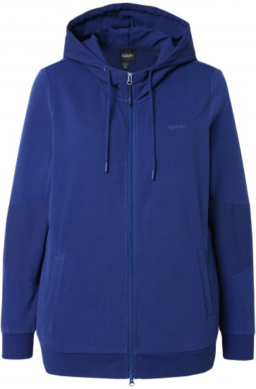 Ulla Popken Athletic Department Hoodie Navy - Sweatshirts & hoodies - 