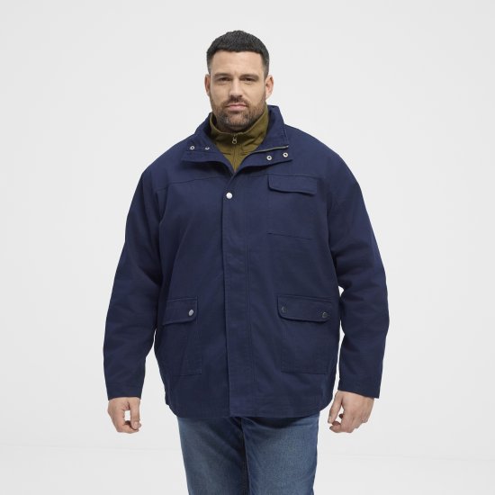 North Latitude 51103 Field Jacket Navy - Vestes - Vestes Homme Grandes Tailles