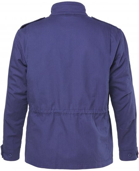 JP1880 Field Jacket with Badges Vintage Look Light Azure Blue - Vestes - Vestes Homme Grandes Tailles