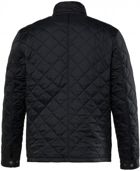 JP1880 Quilted with Multiple Pockets Jacket Black - Vestes - Vestes Homme Grandes Tailles