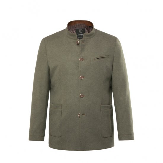 JP1880 Jacket Traditional Flexnamic Green - Vestes - Vestes Homme Grandes Tailles