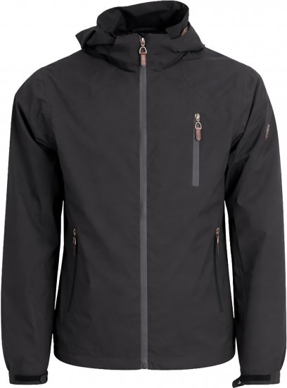 Dobsom Minnesota Veste Coupe-Vent et Imperméable Noire - Sport & outdoor - Vêtements de sport grande taille 