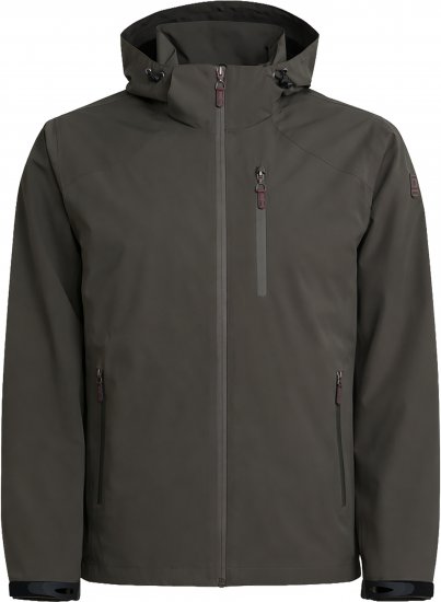 Dobsom Minnesota Veste Coupe-Vent et Imperméable Marron Foncé - Sport & outdoor - Vêtements de sport grande taille 