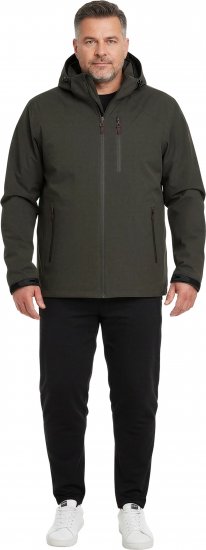 Dobsom Minnesota Veste Coupe-Vent et Imperméable Marron Foncé - Sport & outdoor - Vêtements de sport grande taille 