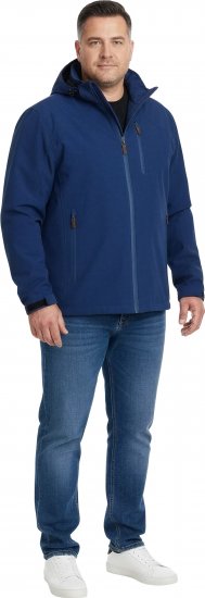 Dobsom Minnesota Veste Coupe-Vent et Imperméable Bleue - Sport & outdoor - Vêtements de sport grande taille 