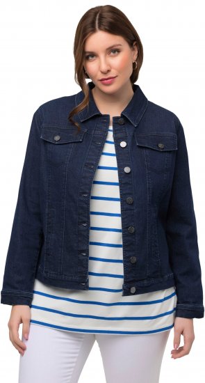 Ulla Popken Denim Jacket Blue Denim - Vestes - 