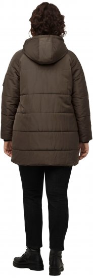 Ulla Popken HYPRAR Water Repellent Fully Lined Jacket Mocha - Vestes - 