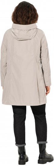 Ulla Popken HYPRAR Waterproof Jacket Medium Grey - Vestes - 