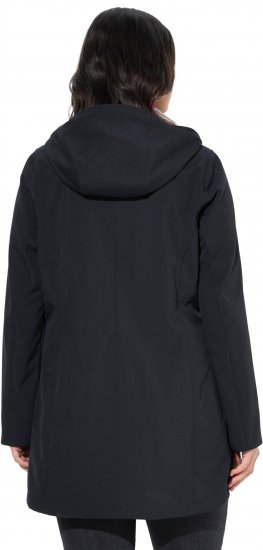 Ulla Popken HYPRAR Water-Repellent Softshell Jacket Black - Vestes - 