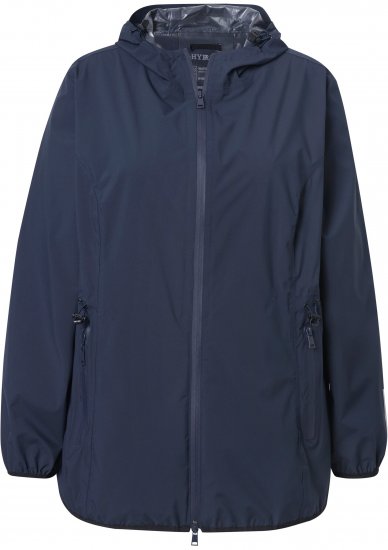 Ulla Popken Lightweight Rain Jacket Navy - Vestes - 