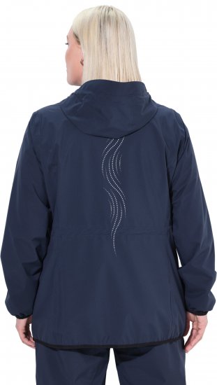 Ulla Popken Lightweight Rain Jacket Navy - Vestes - 