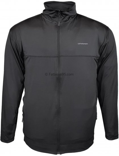 Espionage LW138 Performance Lightweight Jacket Black - Vêtements d'entraînement - Vêtements d'entraînement grande taille pour hommes