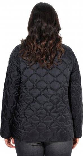 Ulla Popken HYPRAR Lightweight Quilted Water-Repellent Jacket Black - Vestes - 