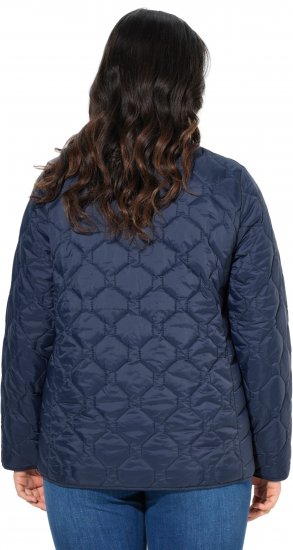 Ulla Popken HYPRAR Lightweight Quilted Water-Repellent Jacket Navy - Vestes - 