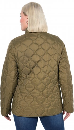 Ulla Popken HYPRAR Lightweight Quilted Water-Repellent Jacket Olive - Vestes - 