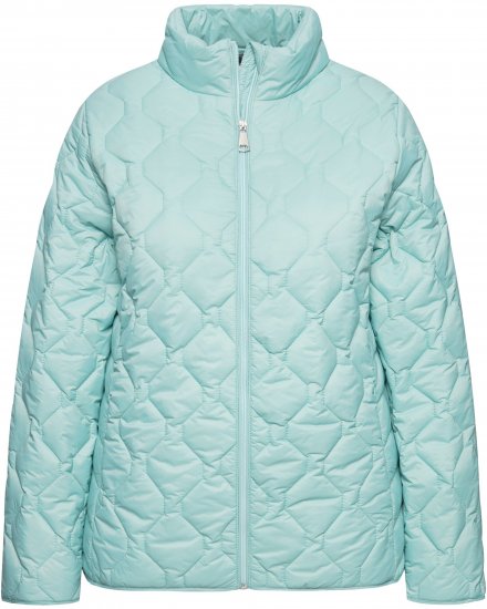 Ulla Popken HYPRAR Lightweight Quilted Water-Repellent Jacket Ice Blue - Vestes - 