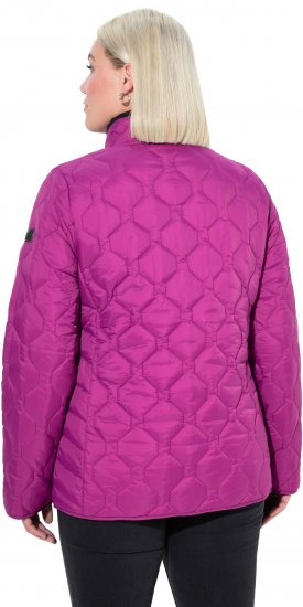 Ulla Popken HYPRAR Lightweight Quilted Water-Repellent Jacket Berry - Vestes - 