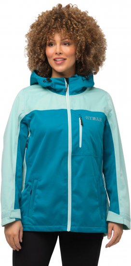Ulla Popken HYPRAR Lightweight Triple Function Jacket Turquoise - Vestes - 
