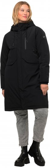 Ulla Popken HYPRAR Triple Function Recycled Fully Lined Coat Black - Vestes - 